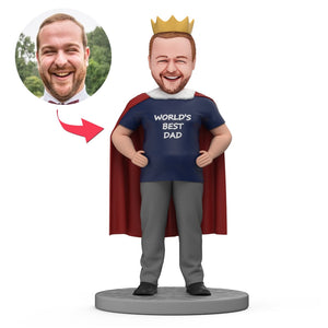 Custom Bobblehead Father's Day Gift - Personalized Bobblehead Gifts For Best Dad