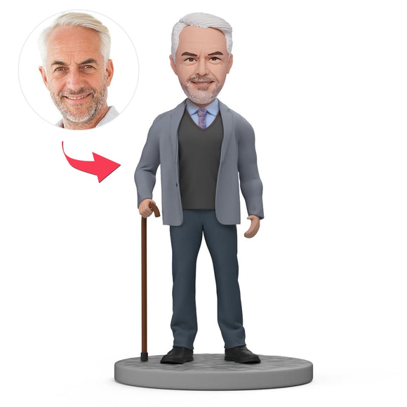 Personalized Bobblehead Gifts for Handsome Grandpa Father's Day