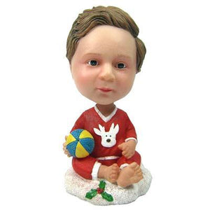 Christmas gifts Baby Custom Bobblehead With Engraved Text