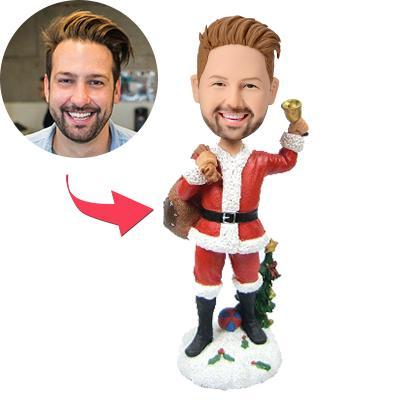 Christmas gifts Man Custom Bobblehead With Engraved Text