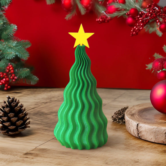 3D Printed Christmas Tree Home Decoration Christmas Gift Height 5.12in - 