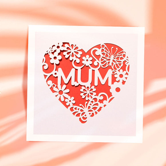 Mother's Day Card Mum 3D Pop Up Greeting Card