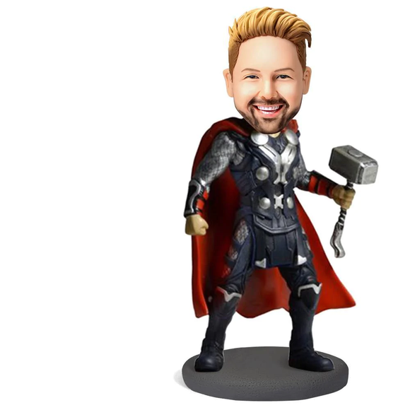 The Mighty Thor Popular Custom Bobblehead With Engraved Text